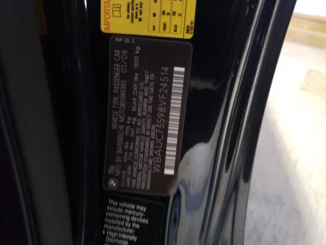 Photo 10 from auction – 2008 BMW 135 I with VIN WBAUC73598VF24514