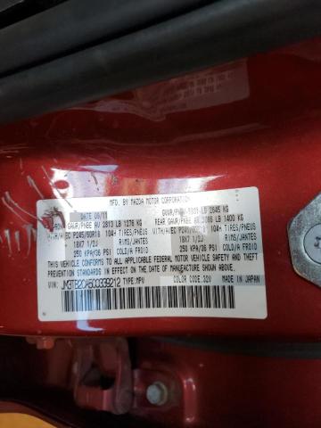 Photo 10 from auction – 2012 MAZDA CX-9 with VIN JM3TB2CA5C0339212