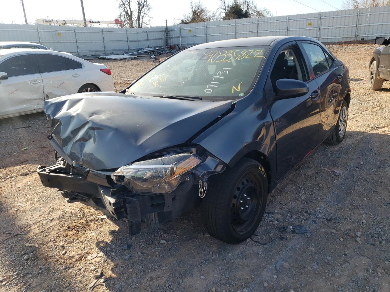 Photo 2 from auction – 2018 TOYOTA COROLLA L with VIN 2T1BURHE6JC071731