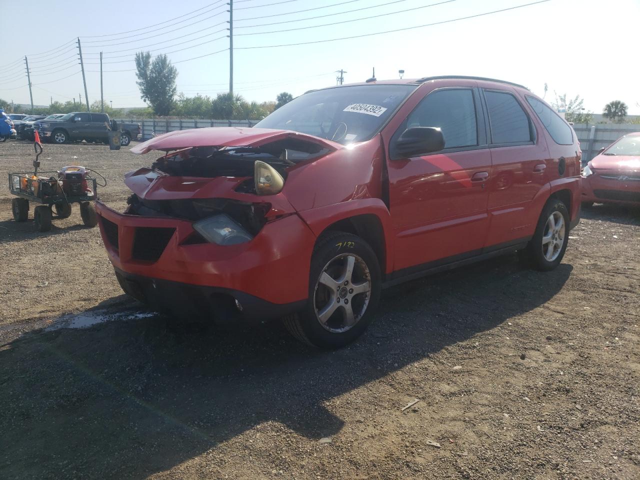 Photo 2 from auction – 2004 PONTIAC AZTEK with VIN 3G7DB03E24S512326