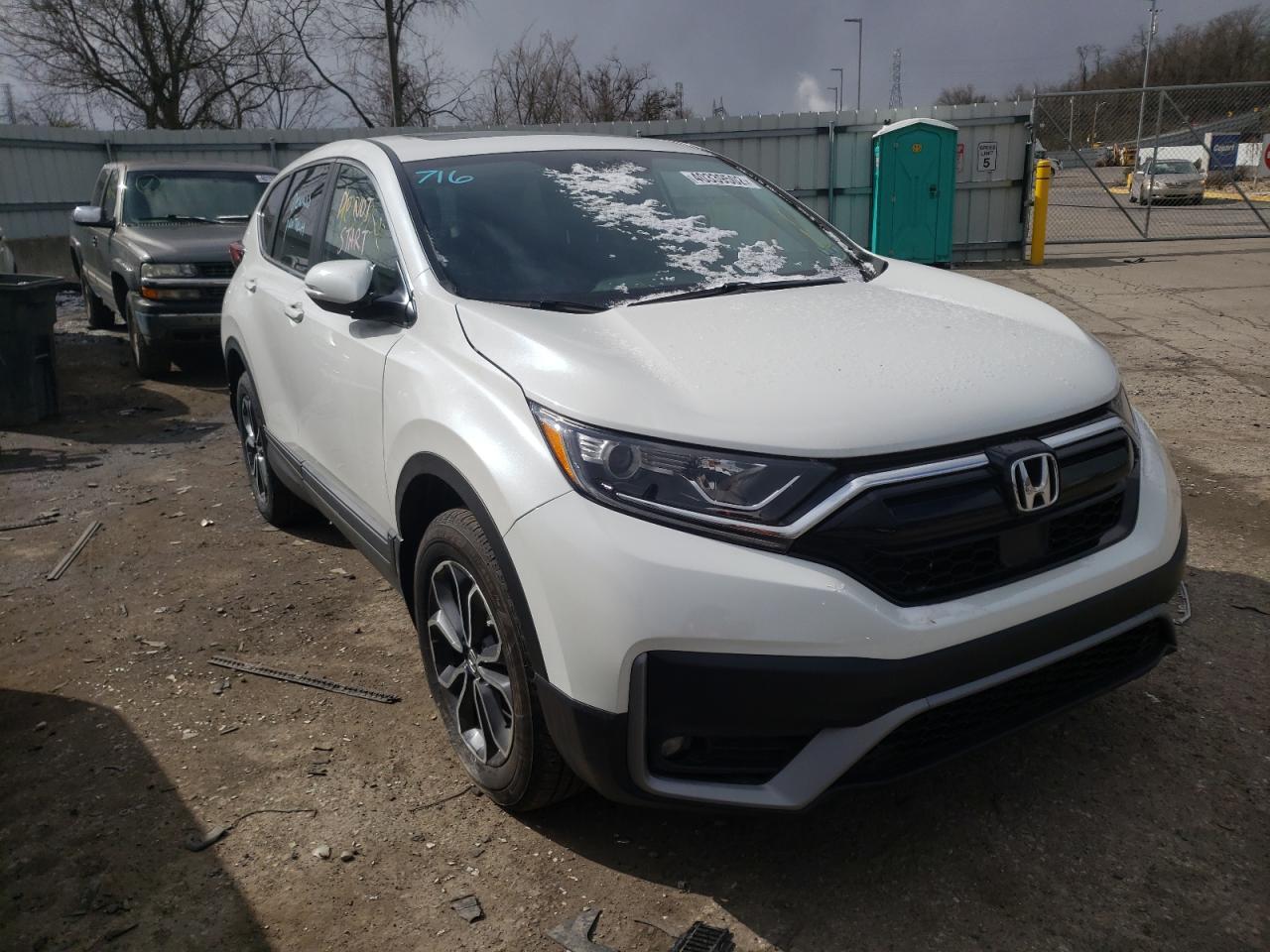 Photo 1 from auction – 2021 HONDA CR-V EXL with VIN 5J6RW2H89ML013677