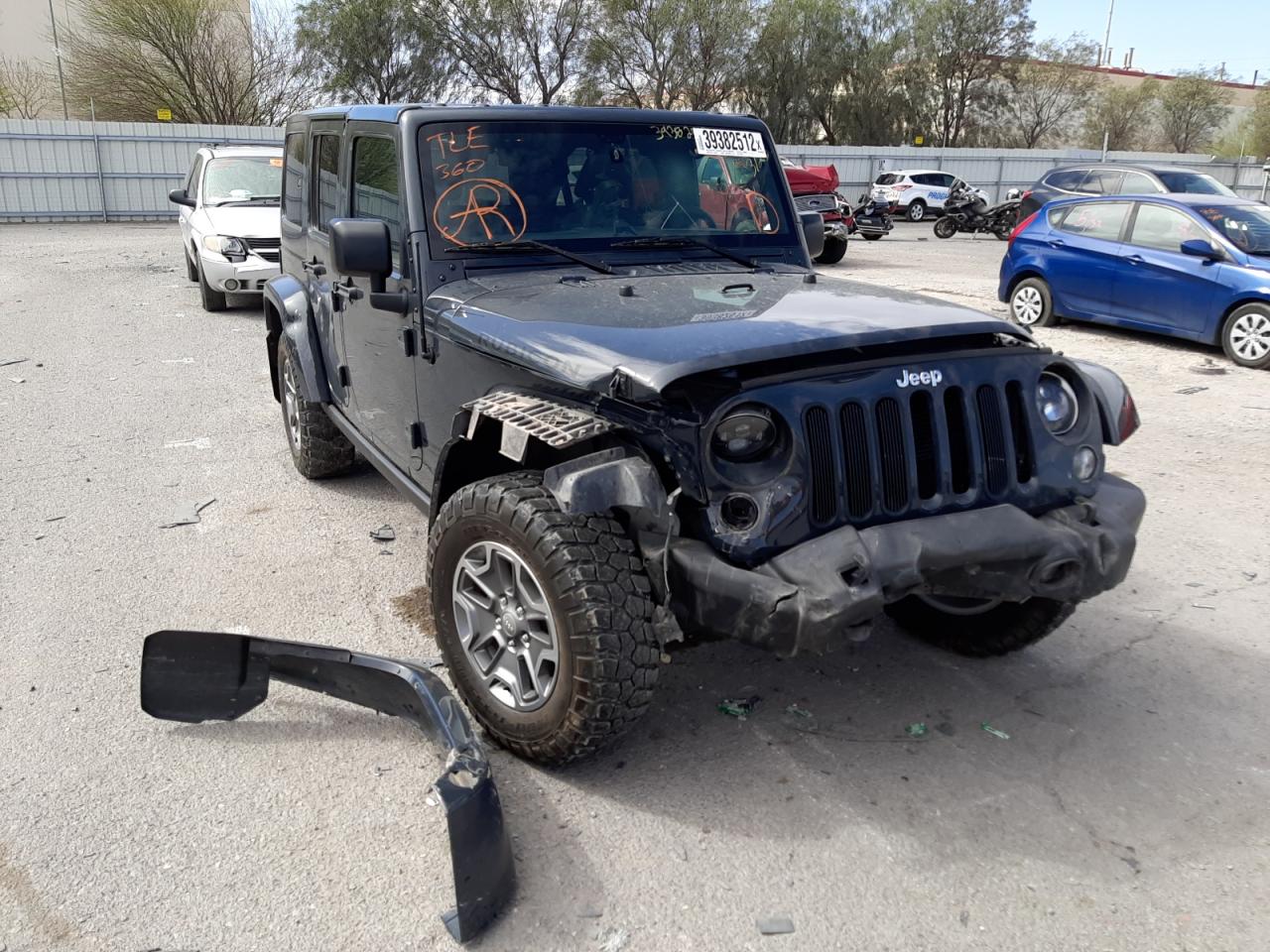 JEEP WRANGLER U 2016 z numerem VIN 1C4BJWFG9GL292298 - Zdjęcie z aukcji
