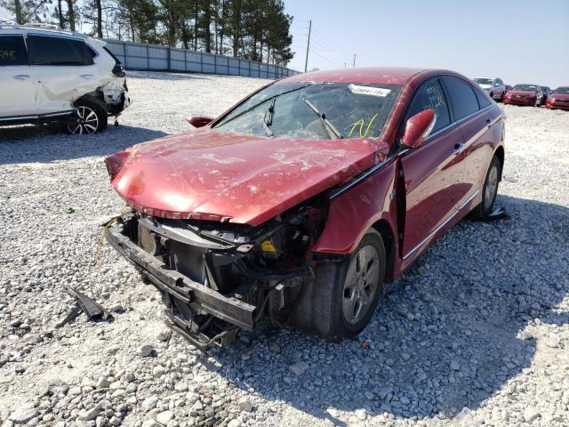 Photo 2 from auction – 2011 HYUNDAI SONATA HYB with VIN KMHEC4A44BA010982