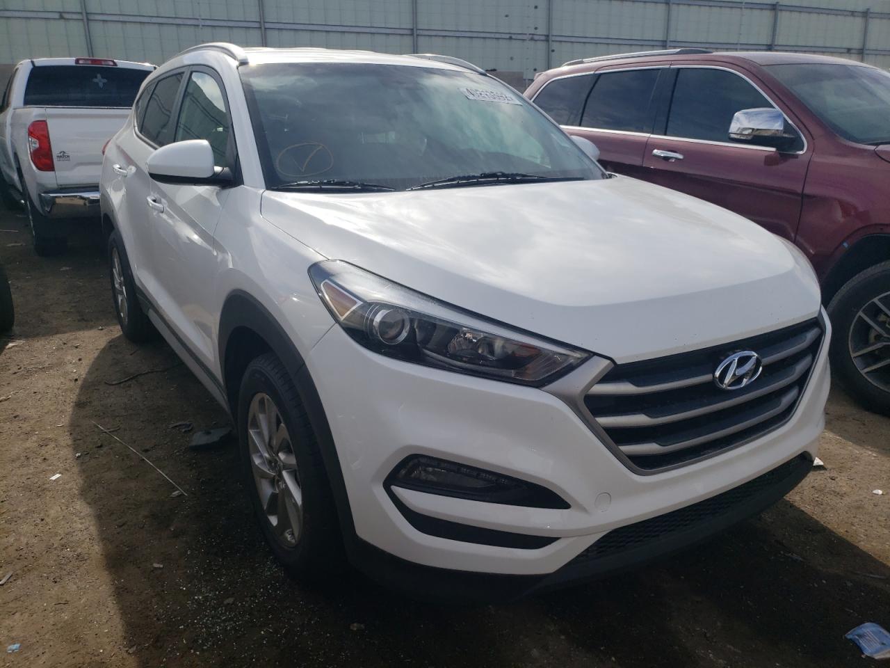 HYUNDAI TUCSON SEL 2018 with VIN KM8J3CA48JU794329 - Photo from auction