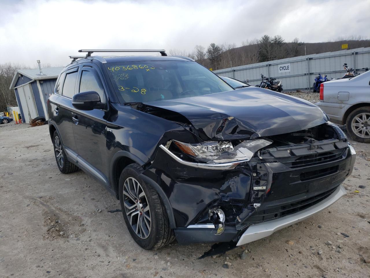 MITSUBISHI OUTLANDER 2016 with VIN JA4JZ4AX6GZ018760 - Photo from auction