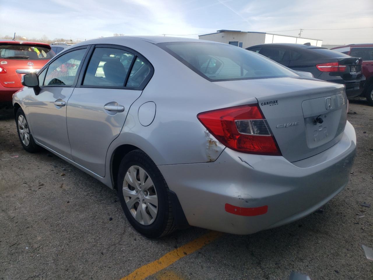 Photo 3 from auction – 2012 HONDA CIVIC LX with VIN 19XFB2F56CE077258