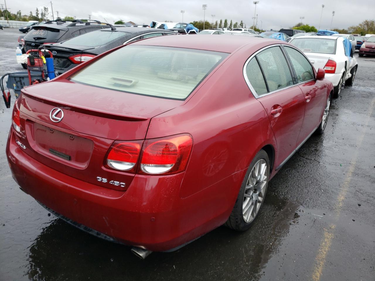 Photo 4 from auction – 2006 LEXUS GS 430 with VIN JTHBN96S165006018