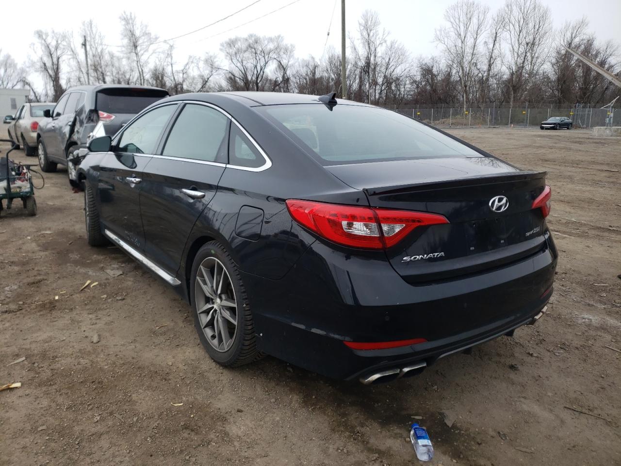 Photo 3 from auction – 2015 HYUNDAI SONATA SPO with VIN 5NPE34AB0FH058464