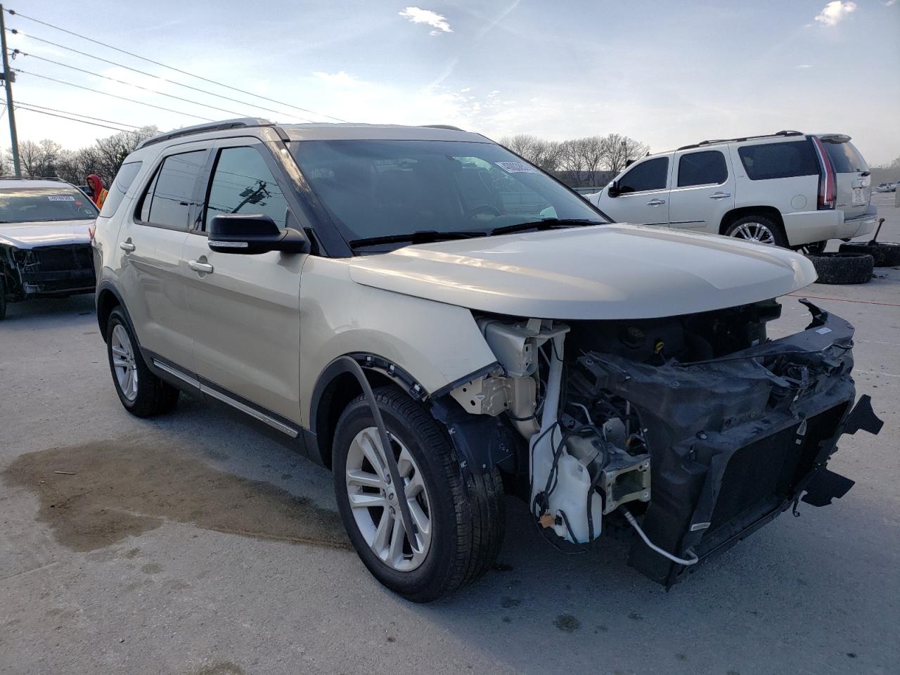 FORD EXPLORER X 2017 with VIN 1FM5K7D83HGA92003 - Photo from auction