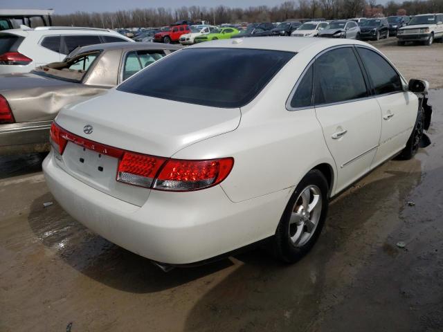 Photo 4 from auction – 2007 HYUNDAI AZERA GLS with VIN KMHFC46D87A189144