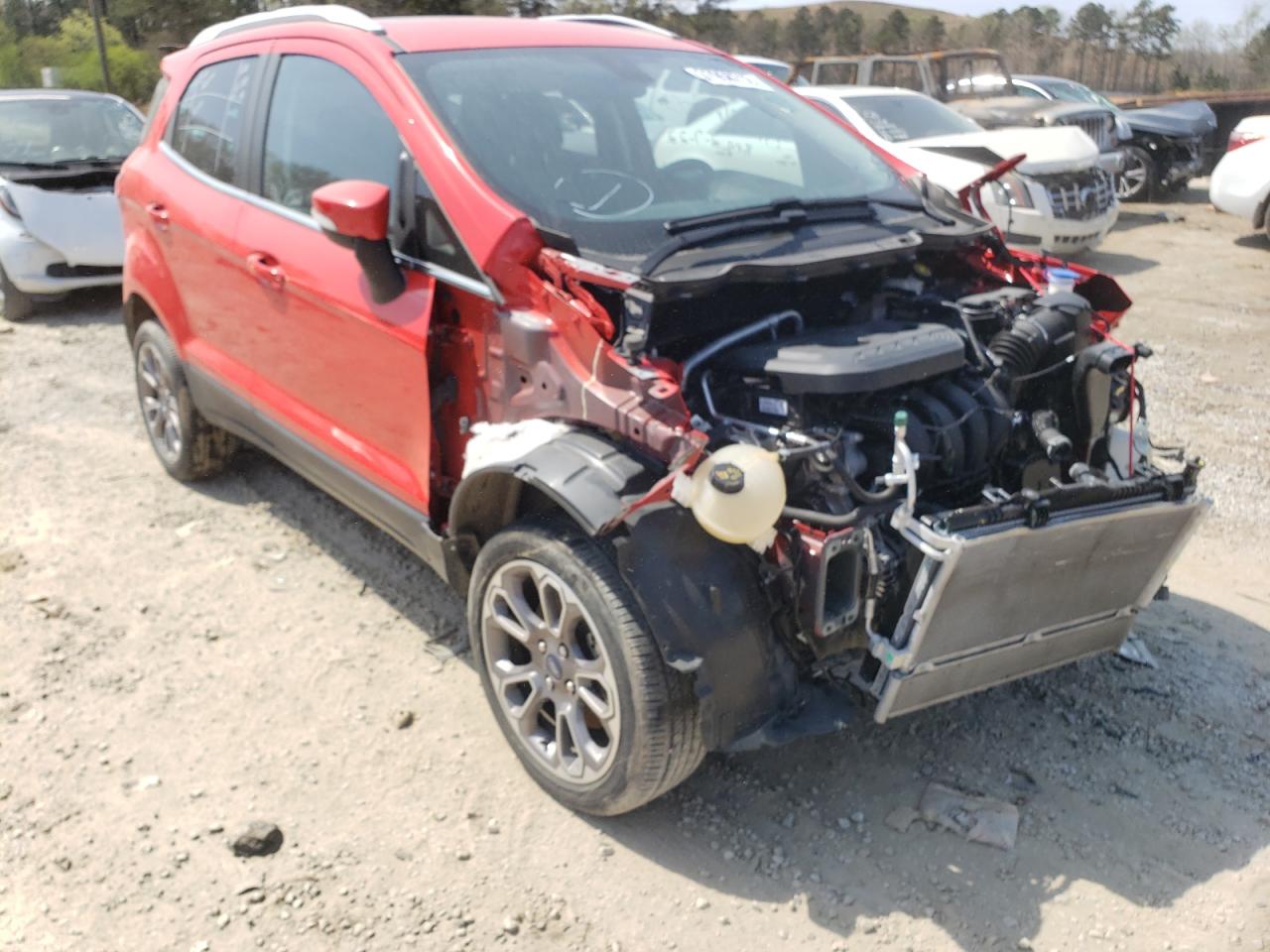 FORD ECOSPORT T 2021 with VIN MAJ6S3KL6MC402029 - Photo from auction
