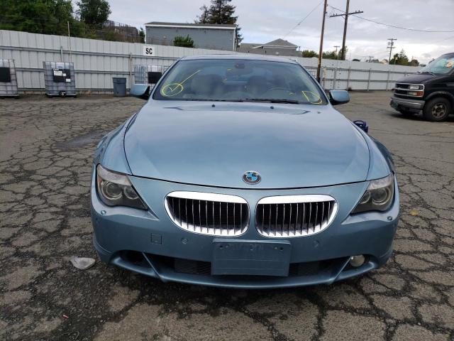 Photo 9 from auction – 2005 BMW 645CI with VIN WBAEH73455B193759