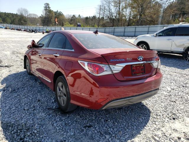 Photo 3 from auction – 2011 HYUNDAI SONATA HYB with VIN KMHEC4A44BA010982