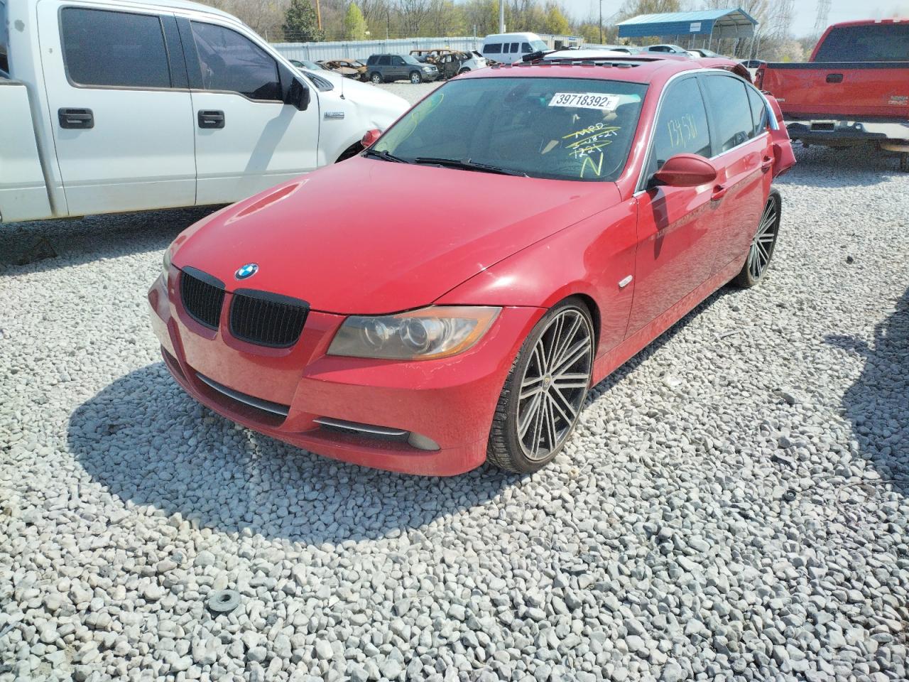 Photo 2 from auction – 2008 BMW 335 I with VIN WBAVB73548KY65034