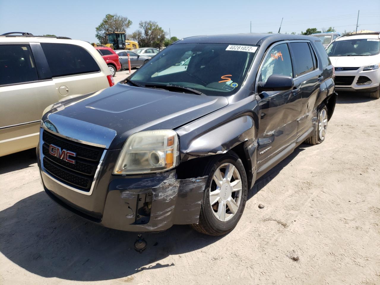 Photo 2 from auction – 2011 GMC TERRAIN SL with VIN 2CTALMEC3B6364921