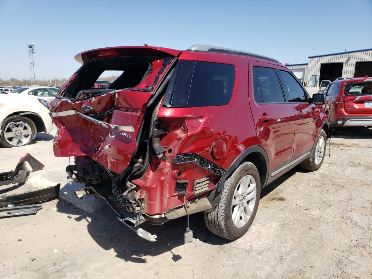 Photo 4 from auction – 2018 FORD EXPLORER X with VIN 1FM5K8D82JGB69424