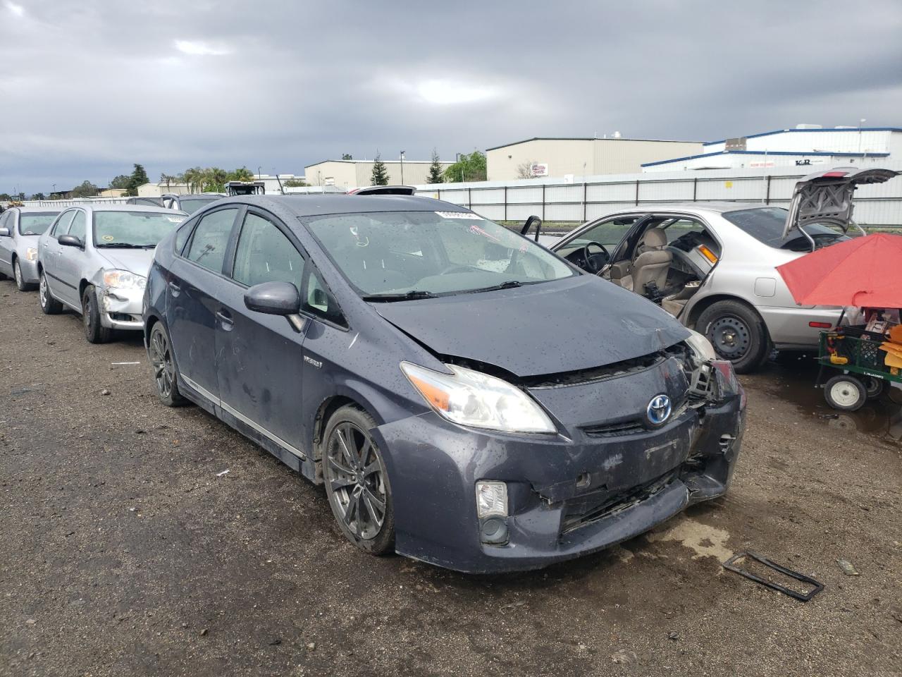 TOYOTA PRIUS 2011 with VIN JTDKN3DUXB0322561 - Photo from auction