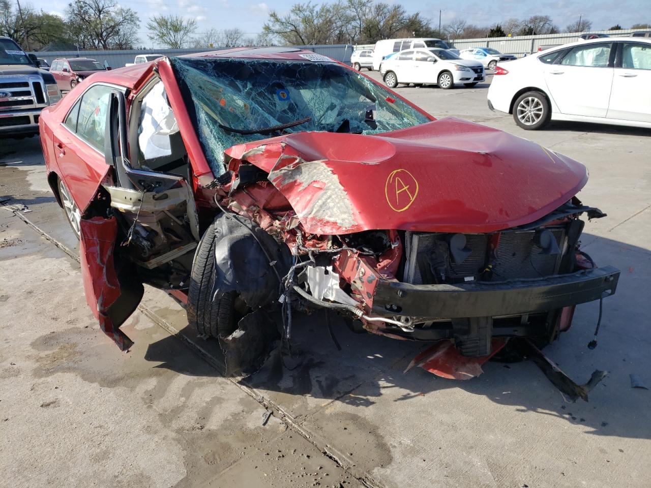 TOYOTA CAMRY L 2013 with VIN 4T4BF1FK5DR311638 - Photo from auction