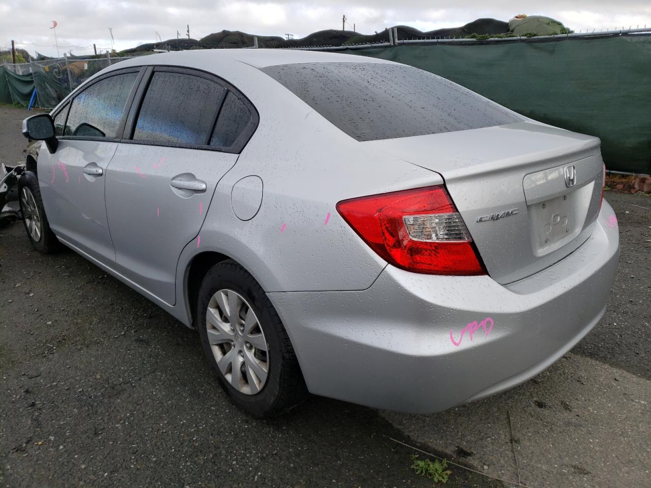 Photo 3 from auction – 2012 HONDA CIVIC LX with VIN 19XFB2F57CE344035