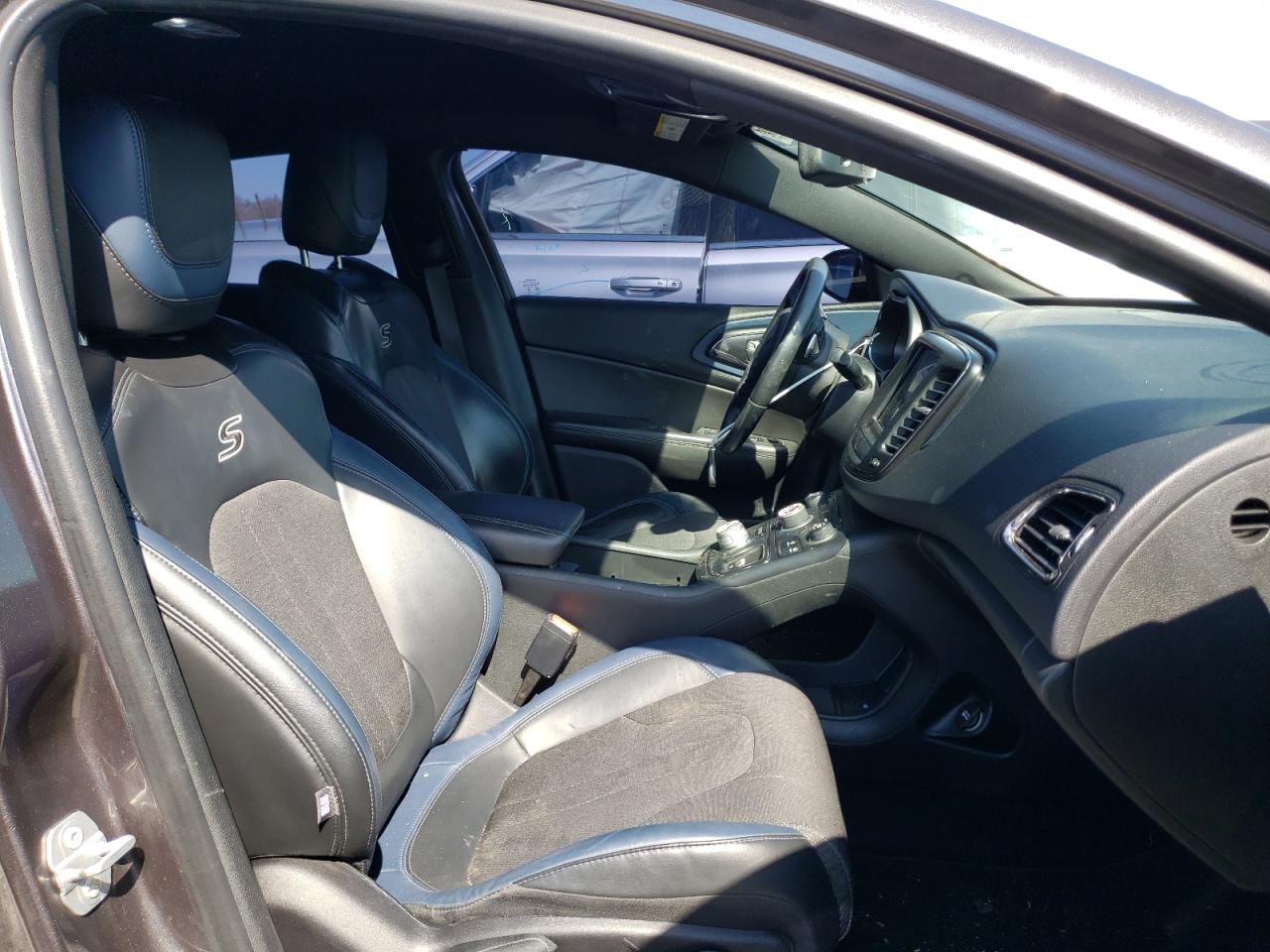 Photo 5 from auction – 2015 CHRYSLER 200 S with VIN 1C3CCCBB1FN731704