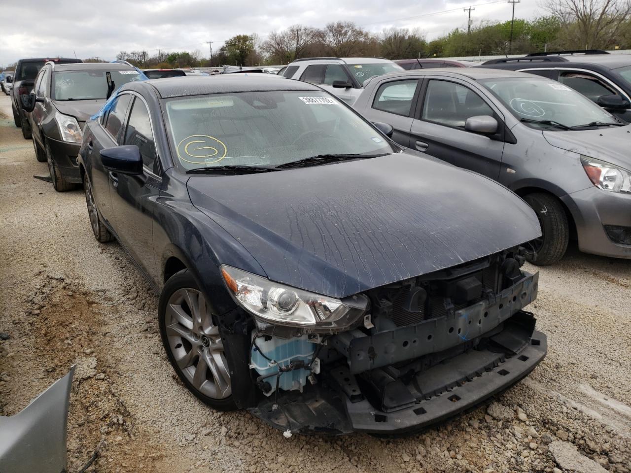 MAZDA 6 TOURING 2017 with VIN JM1GL1V52H1145322 - Photo from auction