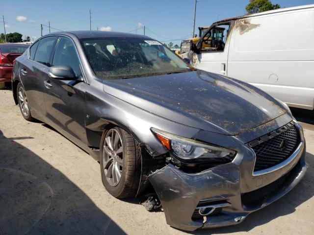 INFINITI Q50 BASE 2015 with VIN JN1BV7AP5FM346368 - Photo from auction