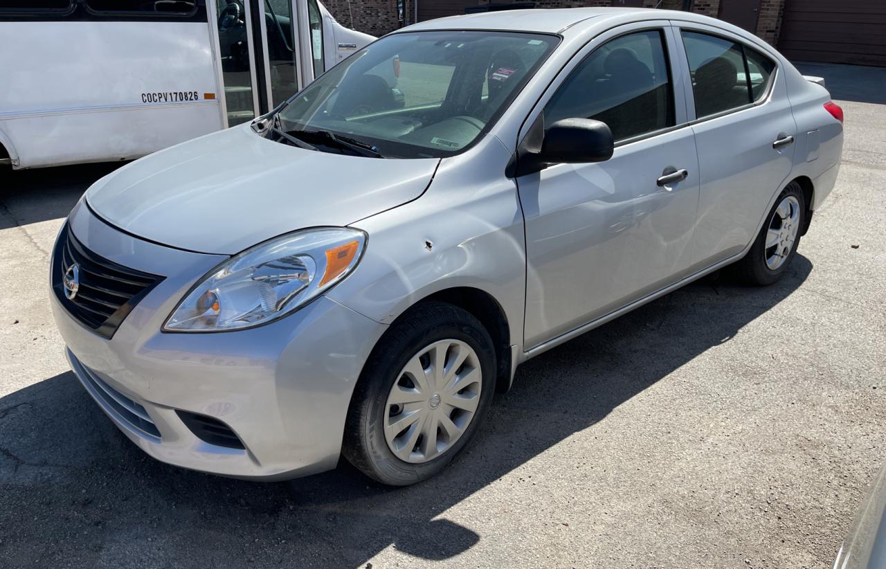Photo 2 from auction – 2014 NISSAN VERSA S with VIN 3N1CN7AP9EL826829