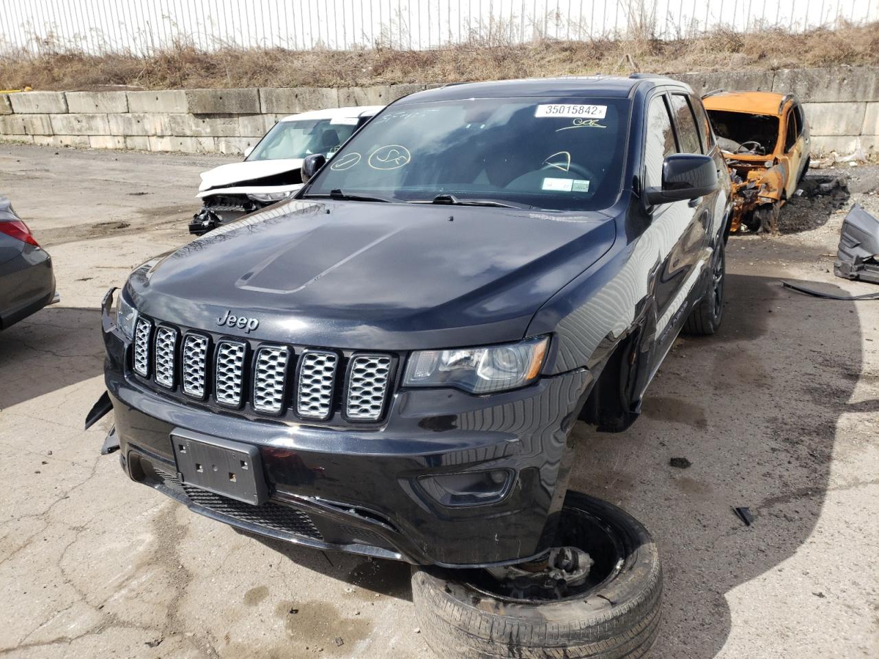 Photo 2 from auction – 2018 JEEP GRAND CHER with VIN 1C4RJFAGXJC287396