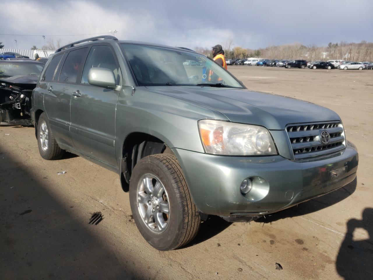 TOYOTA HIGHLANDER 2007 with VIN JTEEP21A570219305 - Photo from auction