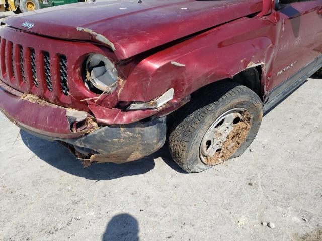 Photo 9 from auction – 2012 JEEP PATRIOT SP with VIN 1C4NJRBB2CD568768