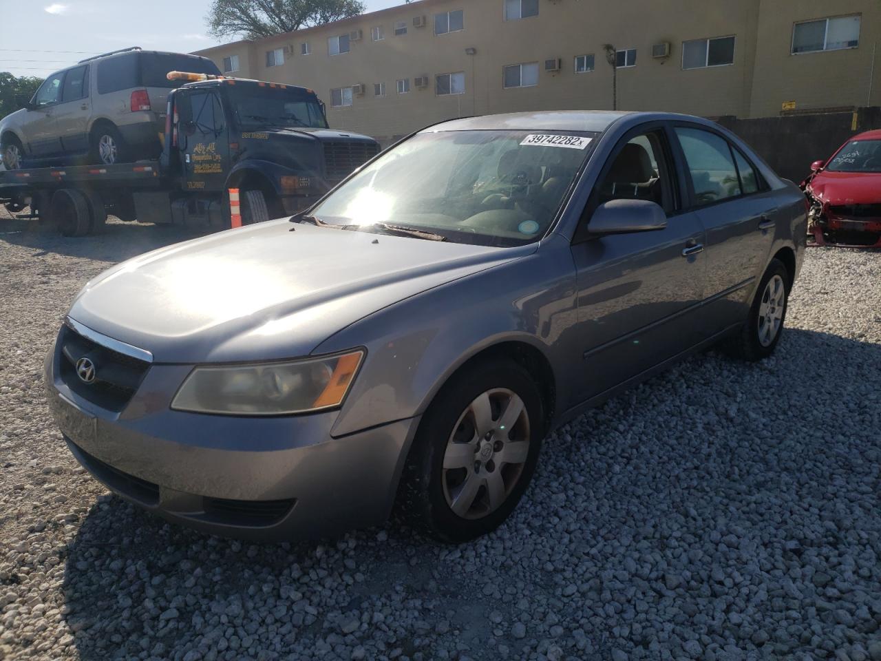 Photo 2 from auction – 2007 HYUNDAI SONATA GLS with VIN 5NPET46C07H185993
