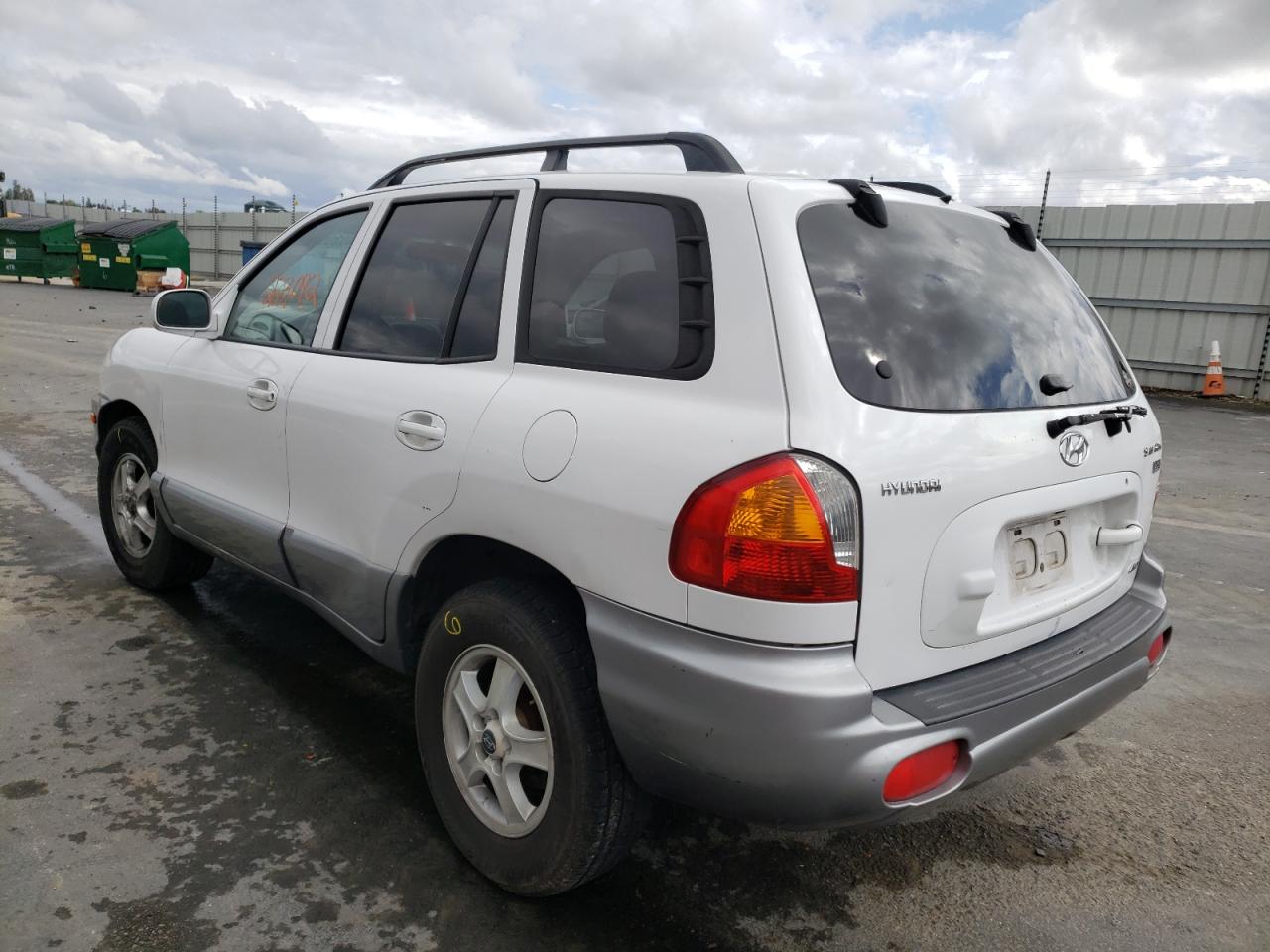 Photo 3 from auction – 2003 HYUNDAI SANTA FE with VIN KM8SC73E83U500299