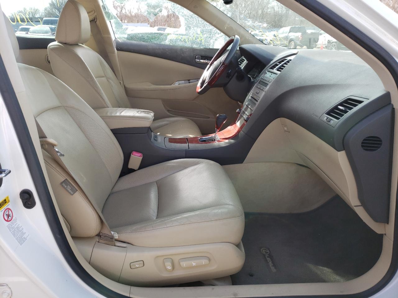 Photo 5 from auction – 2009 LEXUS ES 350 with VIN JTHBJ46G692333532