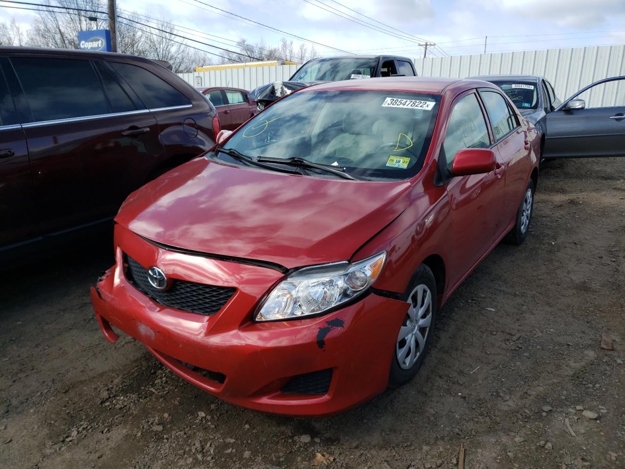 Photo 2 from auction – 2010 TOYOTA COROLLA BA with VIN 2T1BU4EE6AC330600