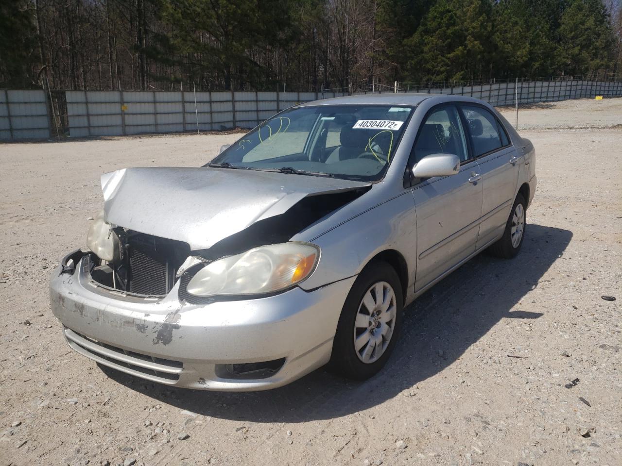 Photo 2 from auction – 2004 TOYOTA COROLLA CE with VIN 1NXBR32E14Z238782