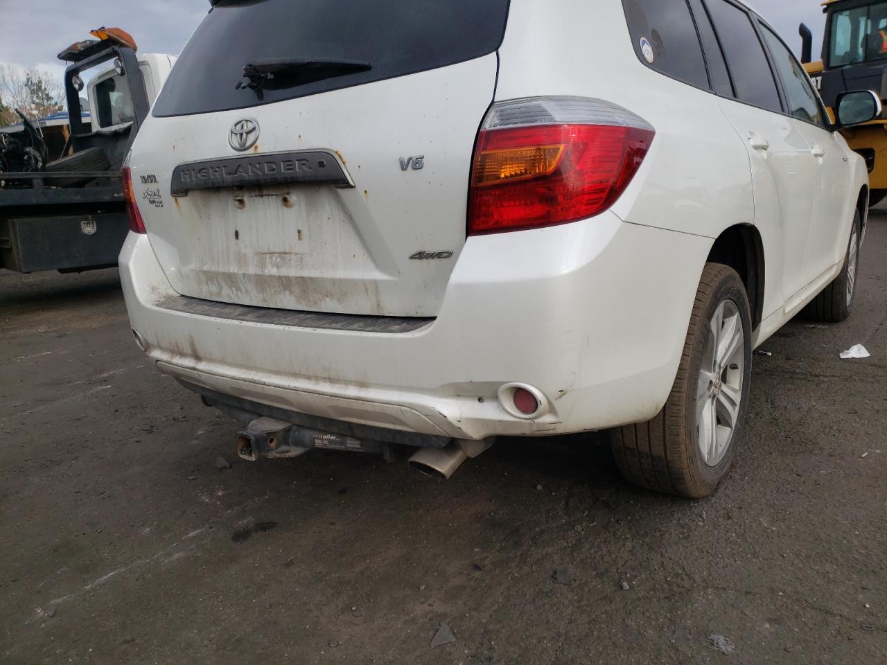 Photo 9 from auction – 2008 TOYOTA HIGHLANDER with VIN JTEES43AX82031179
