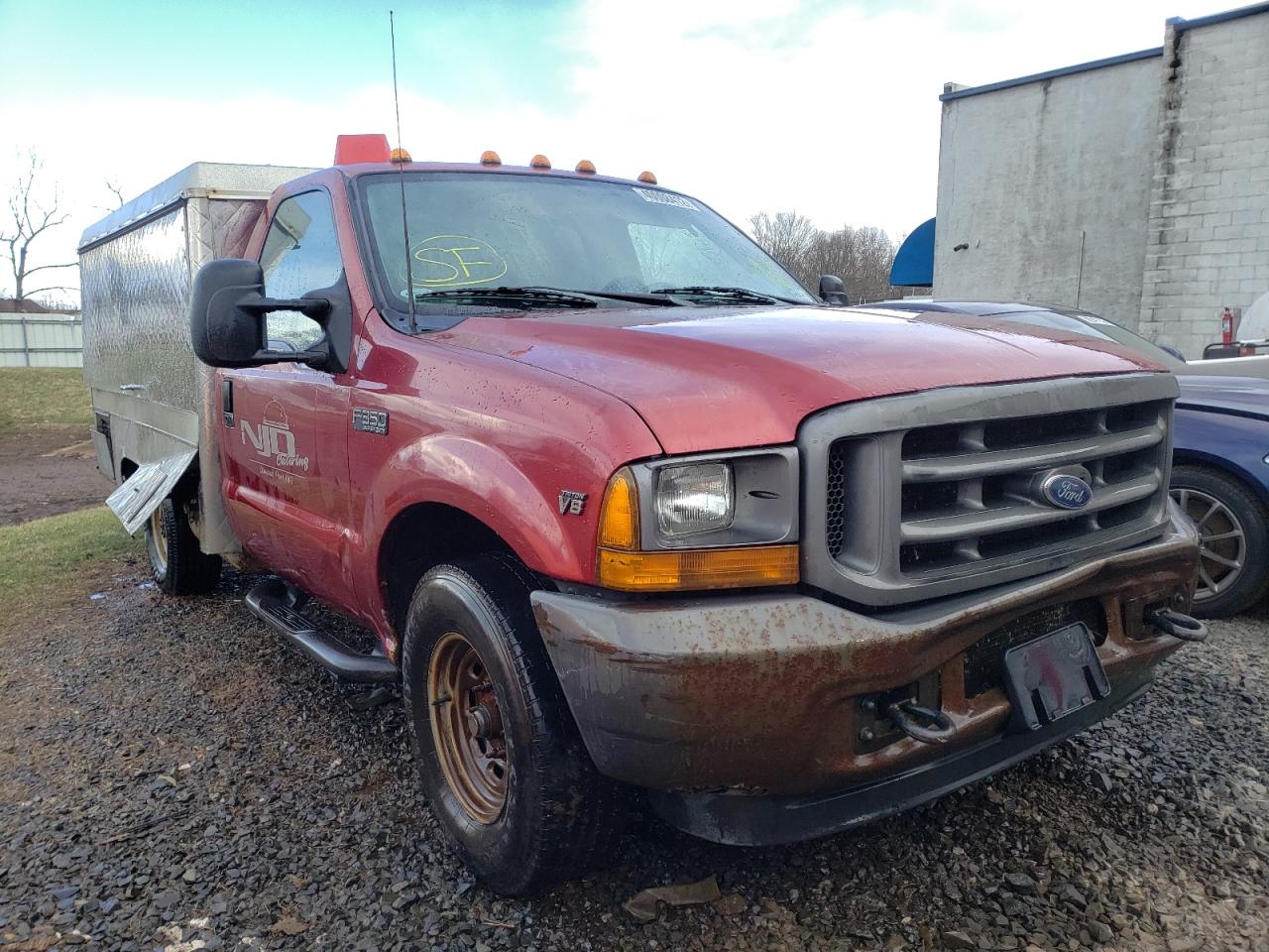 FORD F350 SRW S 2001 with VIN 1FDSF34L91ED59795 - Photo from auction