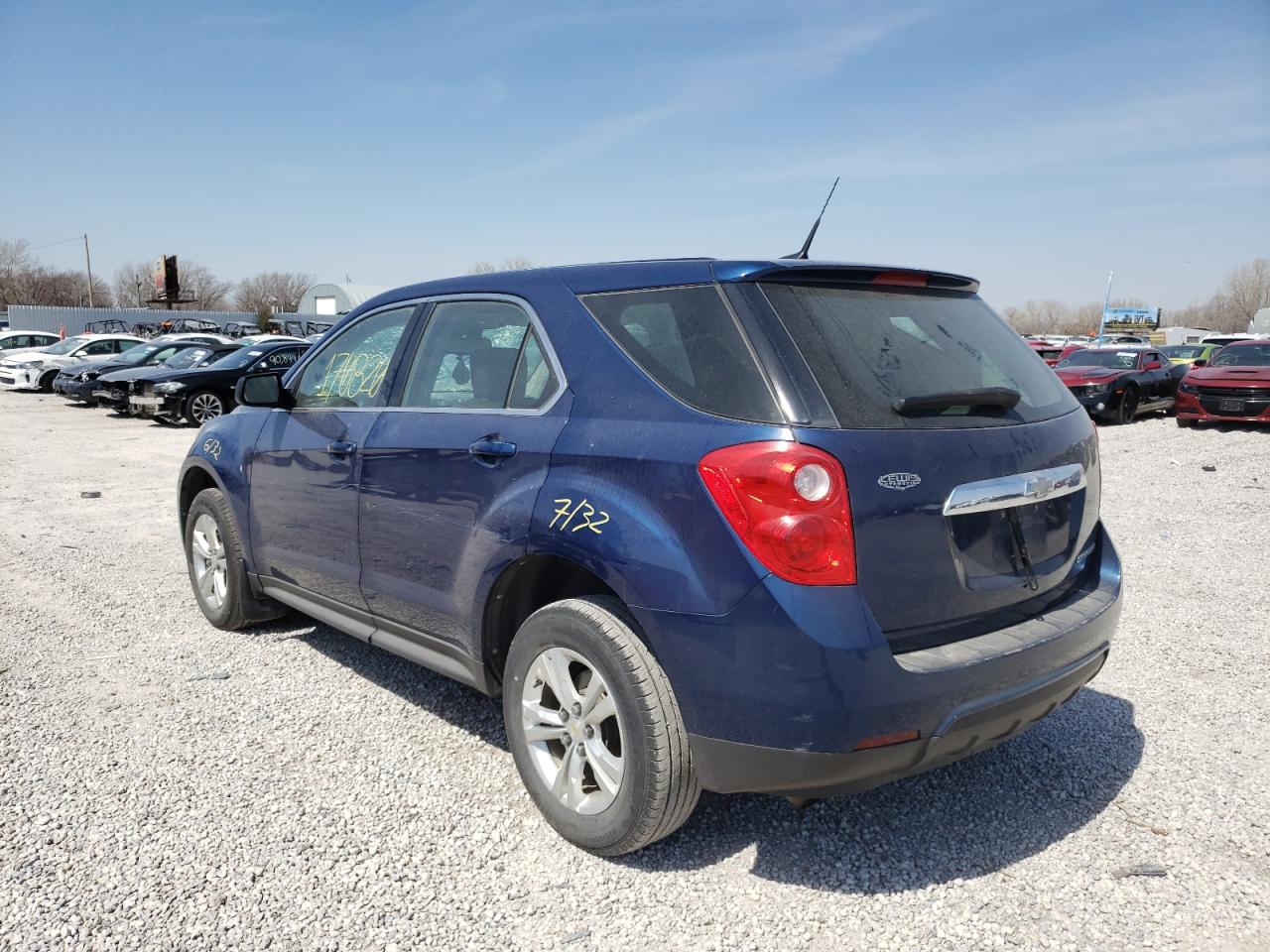 Photo 3 from auction – 2010 CHEVROLET EQUINOX LS with VIN 2CNALBEW0A6250461