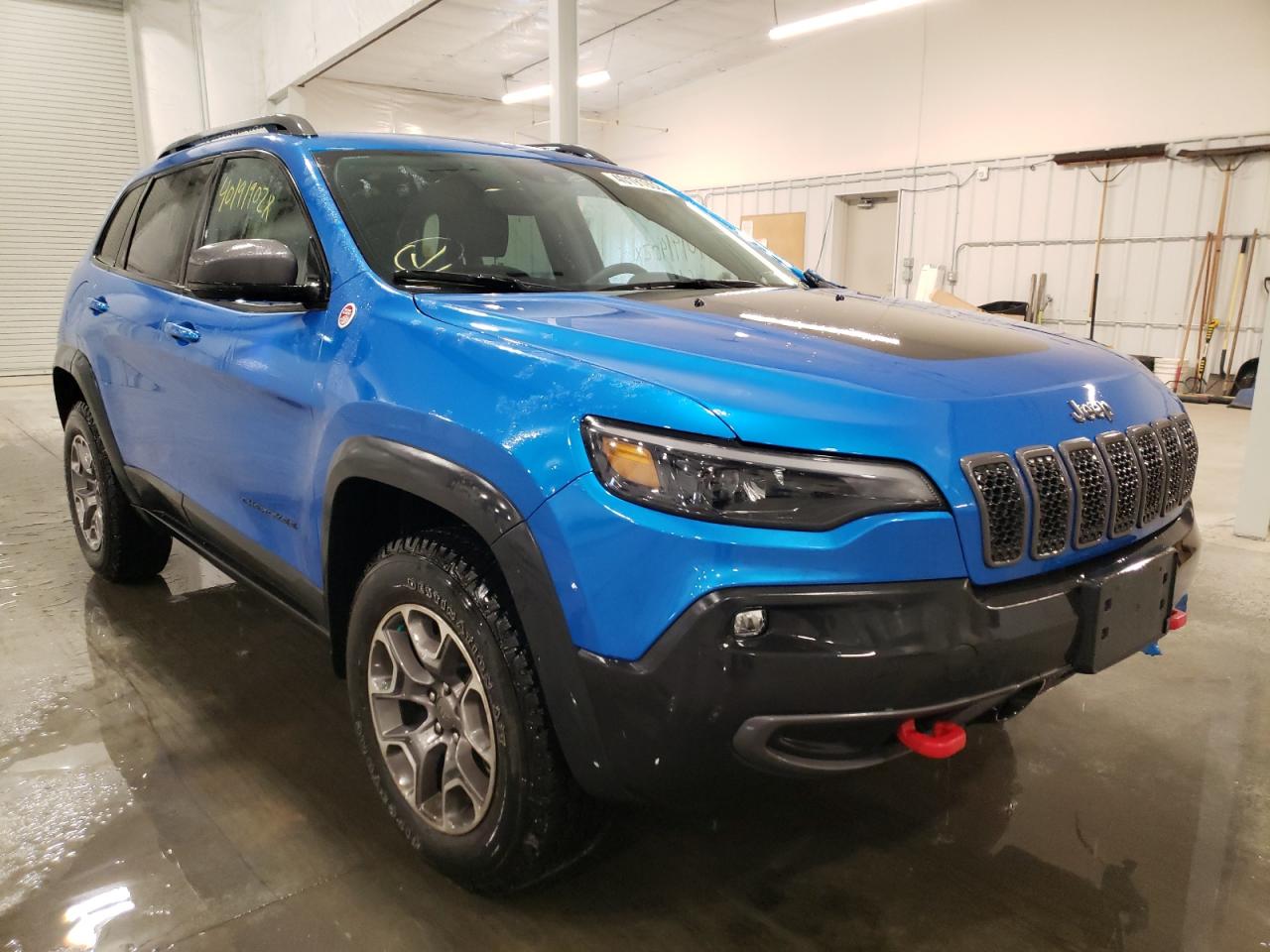 JEEP CHEROKEE T 2021 with VIN 1C4PJMBX8MD163152 - Photo from auction