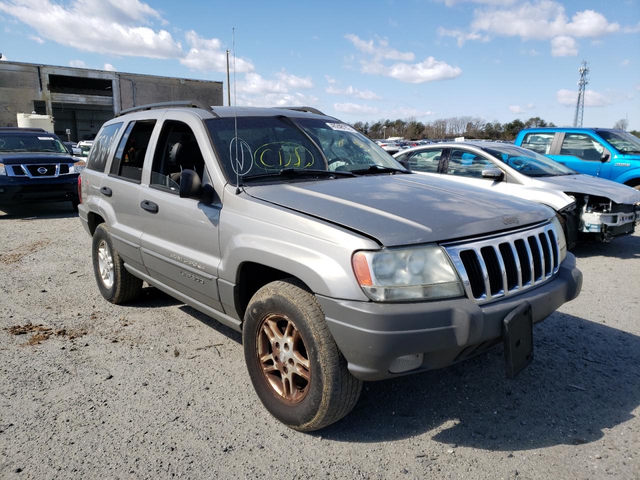 JEEP GRAND CHER 2002 with VIN 1J4GW48N32C192739 - Photo from auction