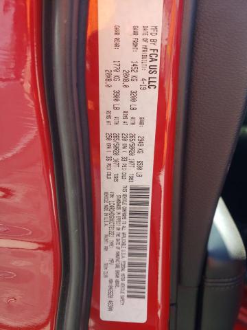 Photo 10 from auction – 2019 DODGE DURANGO GT with VIN 1C4RDHDGXKC721221