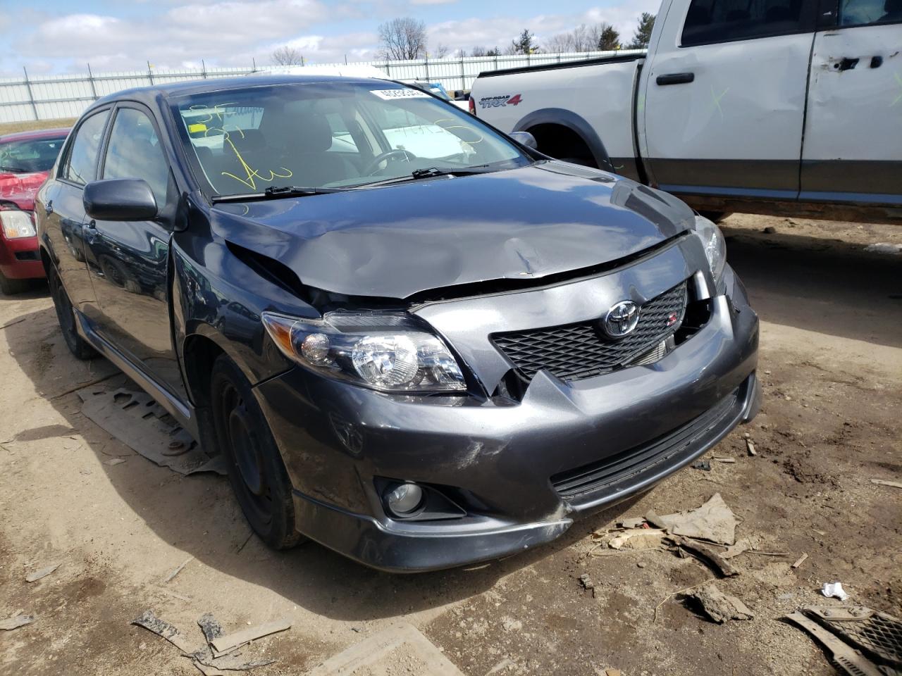 TOYOTA COROLLA BA 2009 with VIN 1NXBU40E99Z020023 - Photo from auction