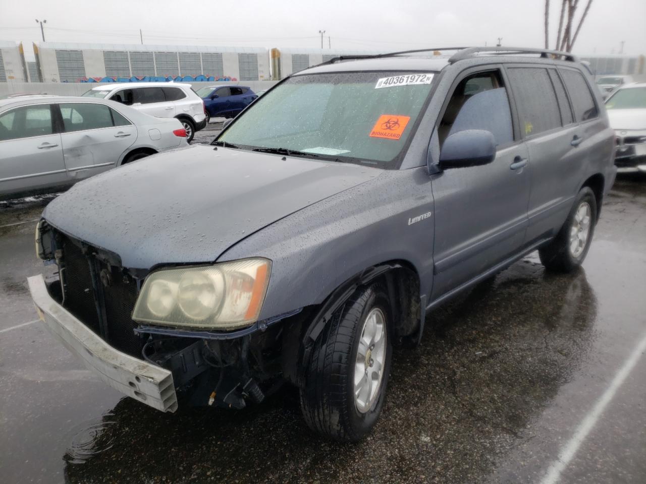 Photo 2 from auction – 2003 TOYOTA HIGHLANDER with VIN JTEGF21A430112591
