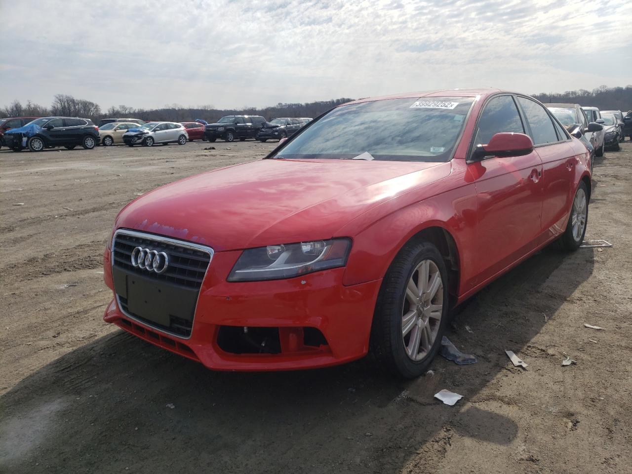 Photo 2 from auction – 2010 AUDI A4 PREMIUM with VIN WAUBFAFL7AN035165