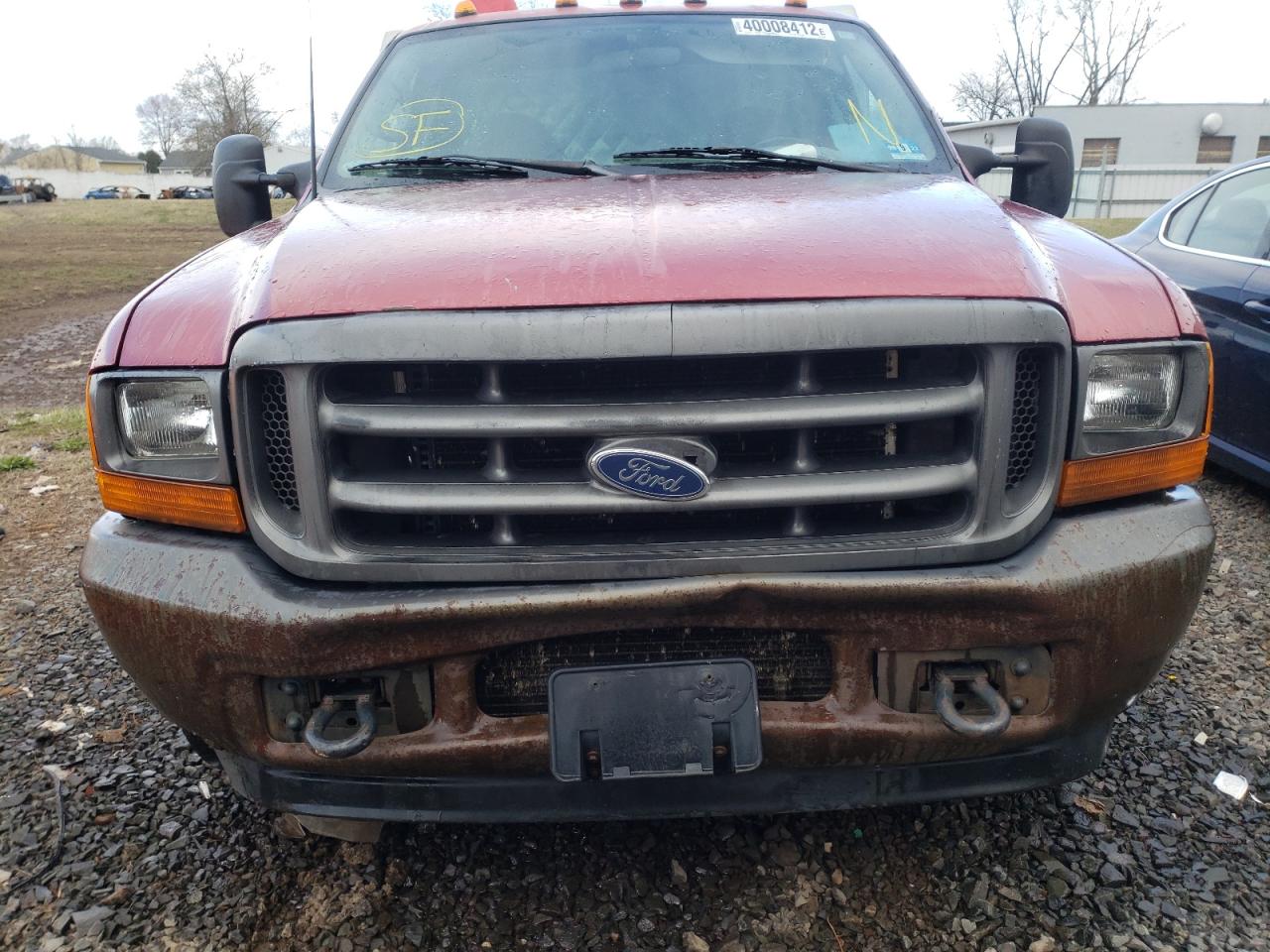 Photo 9 from auction – 2001 FORD F350 SRW S with VIN 1FDSF34L91ED59795