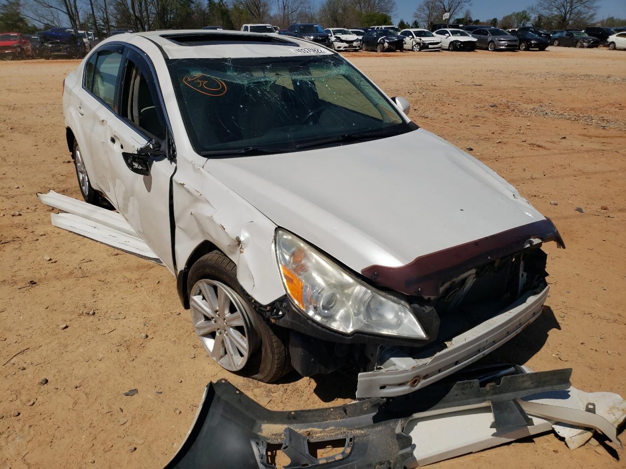 SUBARU LEGACY 2.5 2011 with VIN 4S3BMBG67B3221955 - Photo from auction