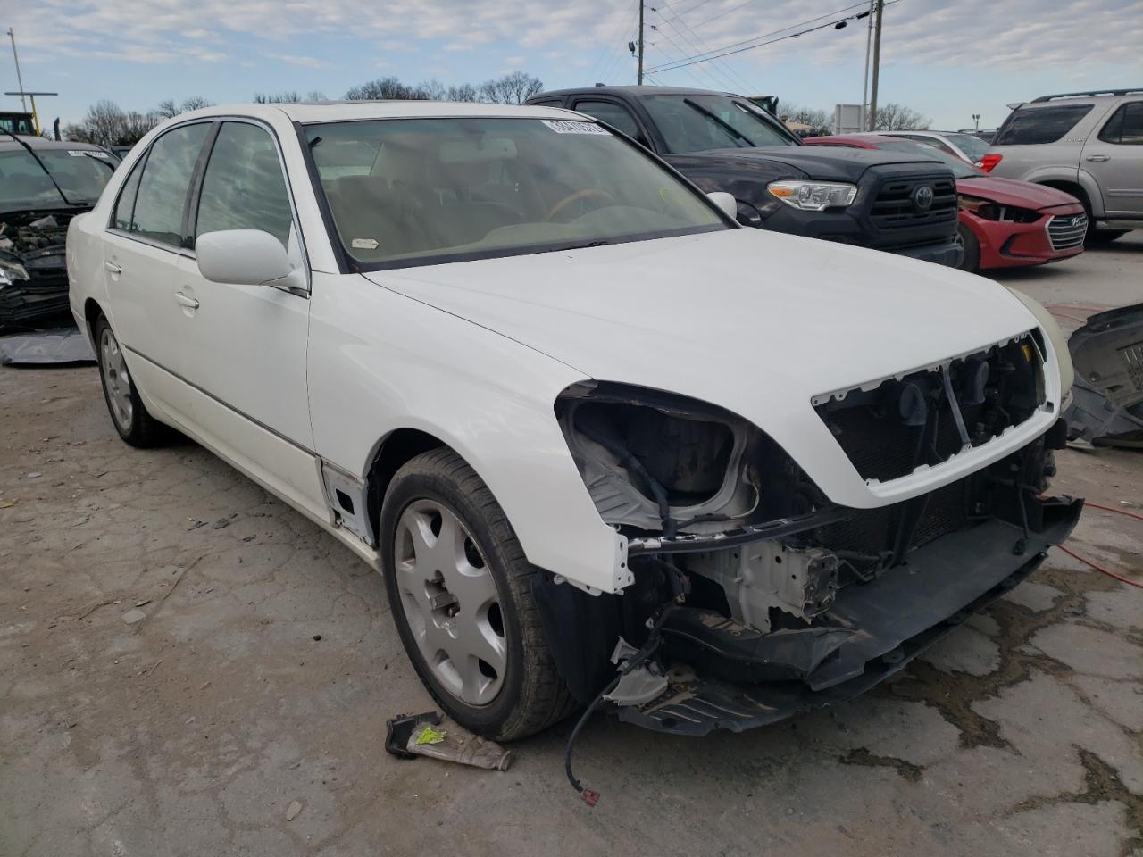 LEXUS LS 430 2003 with VIN JTHBN30F630095733 - Photo from auction