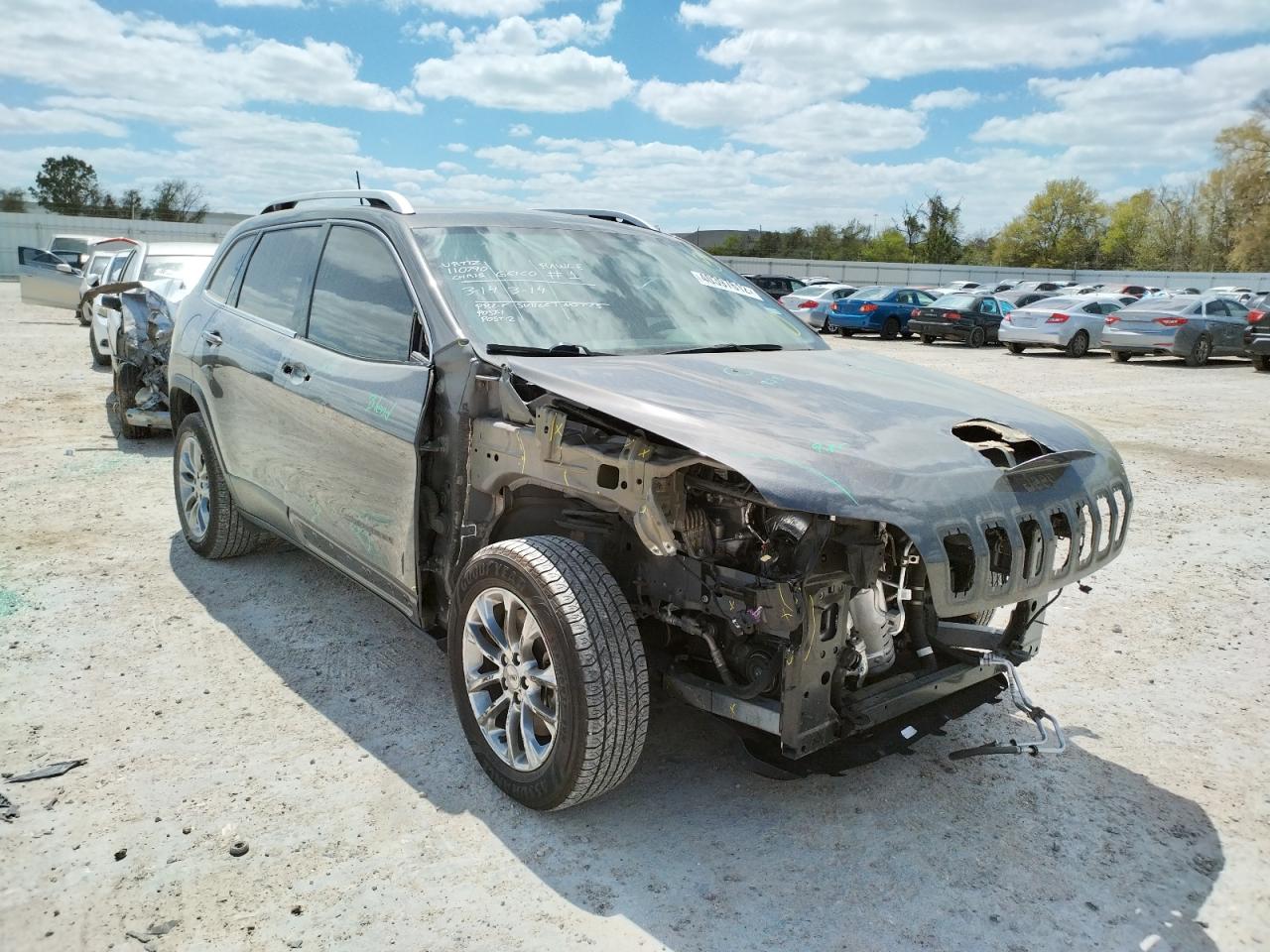JEEP CHEROKEE L 2019 with VIN 1C4PJLLB1KD490678 - Photo from auction