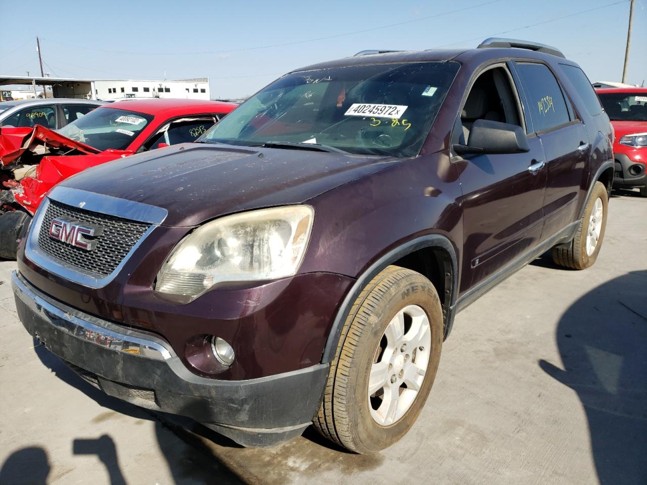 Photo 2 from auction – 2008 GMC ACADIA SLE with VIN 1GKER13738J159910