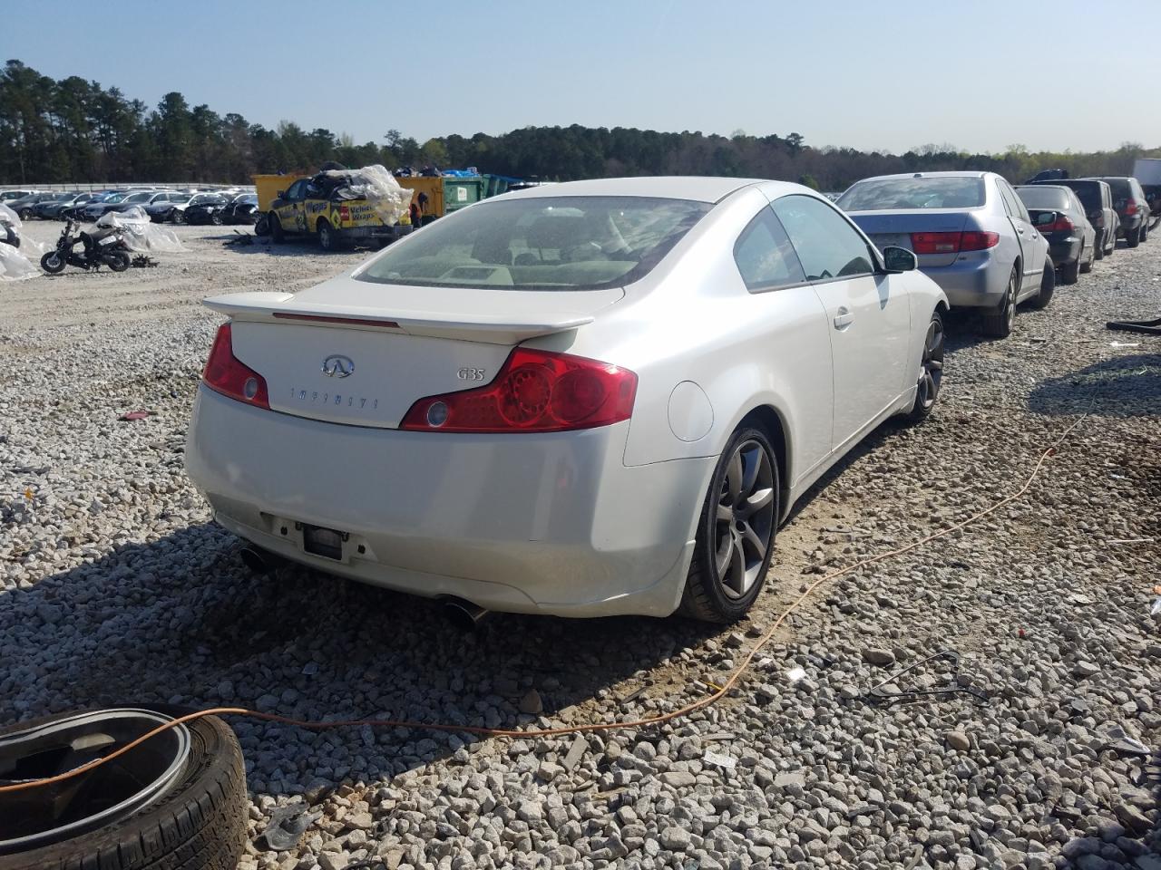 Photo 4 from auction – 2005 INFINITI G35 with VIN JNKCV54E95M409517
